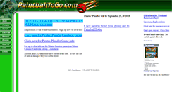 Desktop Screenshot of paintballtogo.com